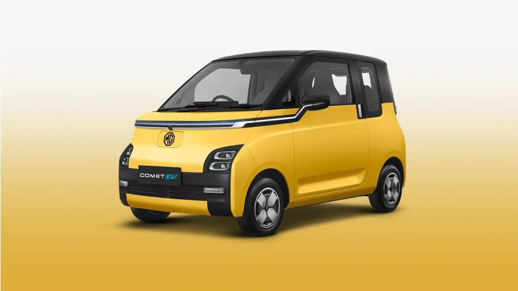 MG Comet EV – Futuristic Electric Hatchback