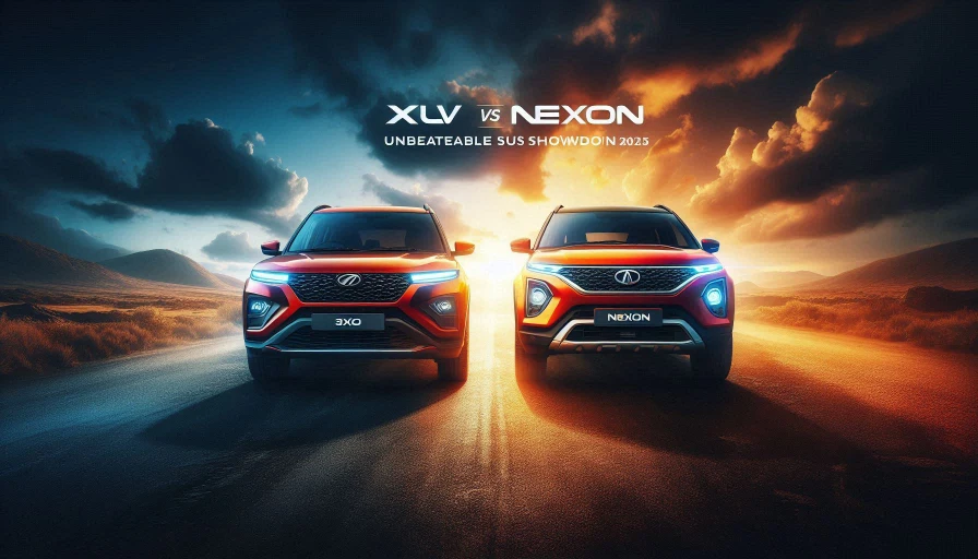 XUV 3XO vs Nexon face off in sunset SUV showdown – 2025 comparison